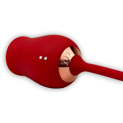 "Licking" Rose Vibrator with Thrusting Tail | Sexual Desires